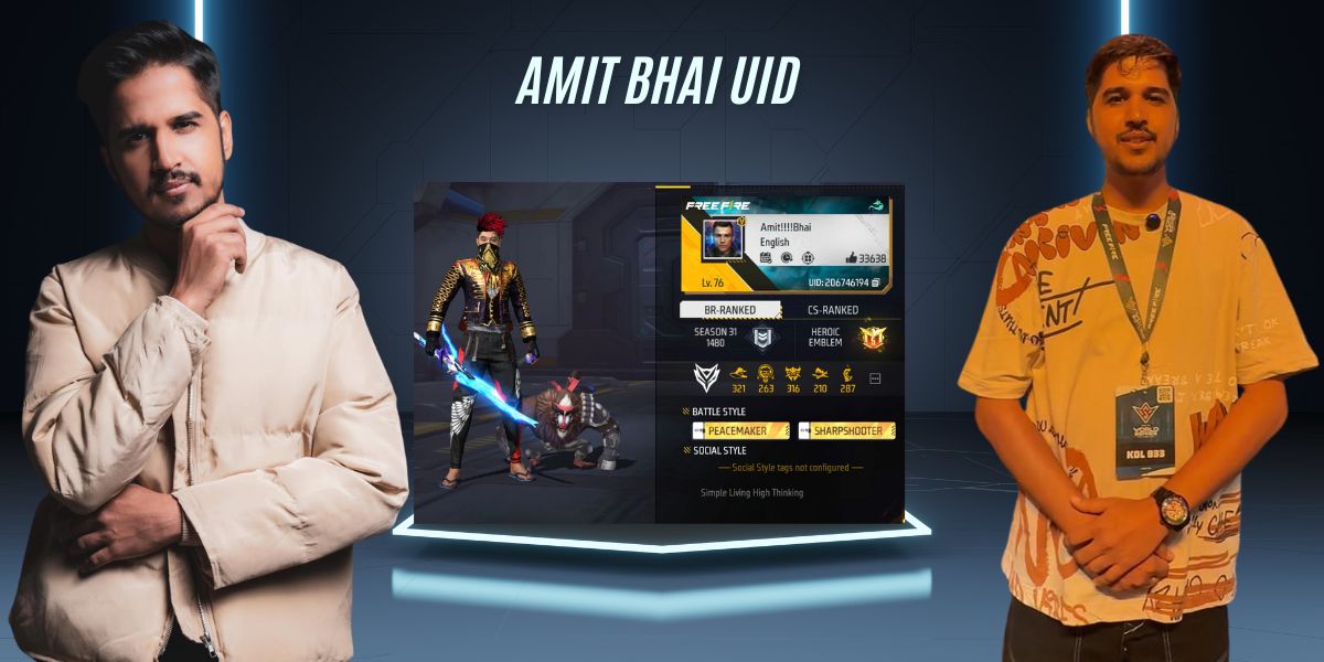 Amit Bhai UID, Free Fire Stats, and Journey