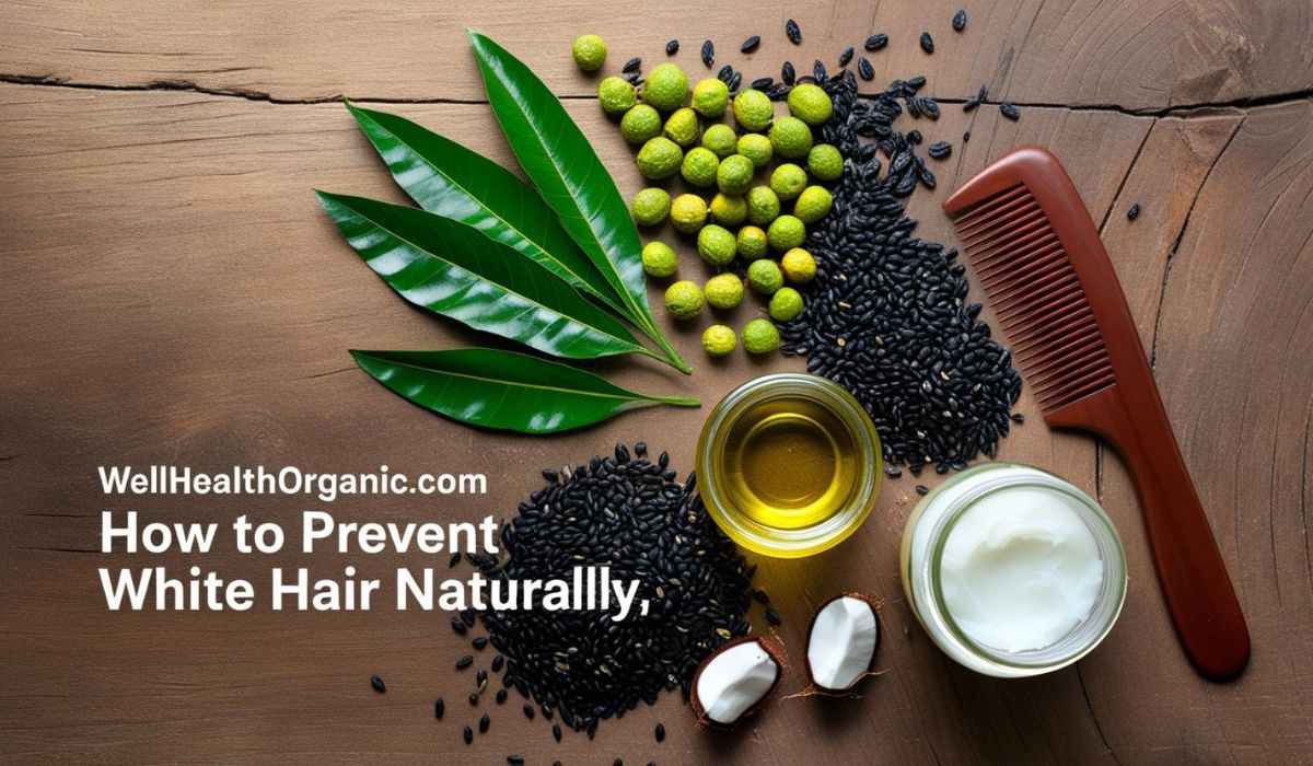 Wellhealthorganic.com How to Prevent White Hair Naturally